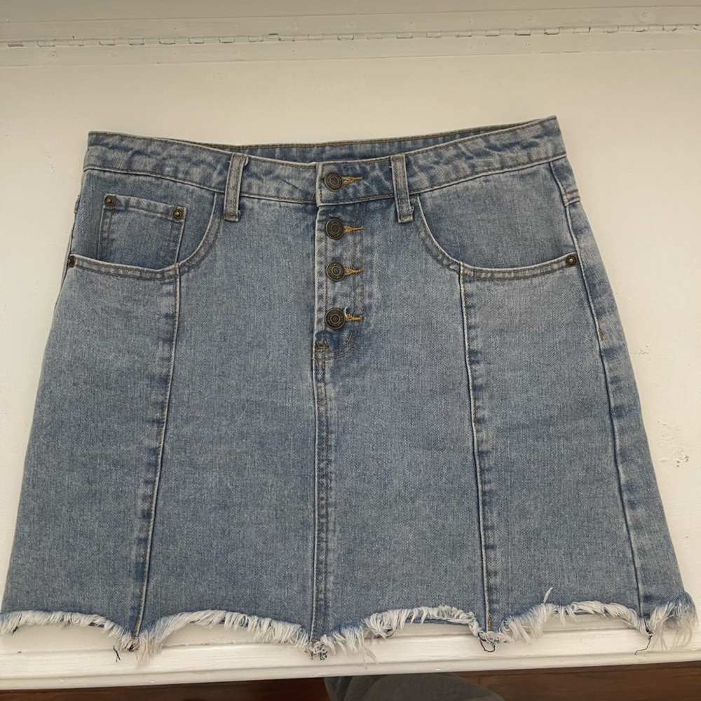 the cutest jean skirt!!!